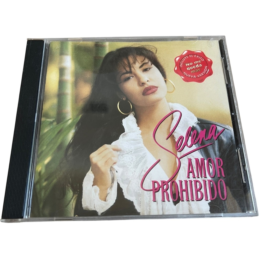 Selena Amor Prohibido CD 1994 EMI Latin H2 7243 8 28803 2 5 Tejano Pop Tested